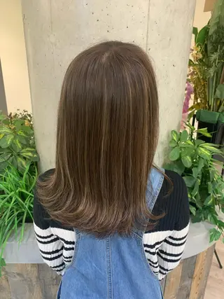 カラー 韓国ハイトーンカラー kana♡のヘアスタイル