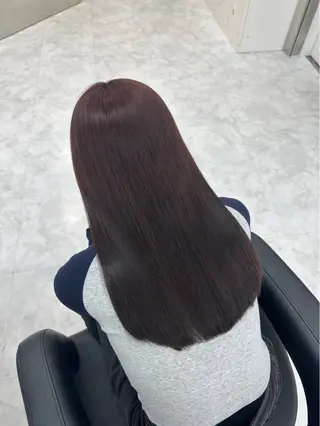 カラー 曲がる縮毛矯正✨️ パーマ🌀 晃哉‎のヘアスタイル