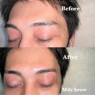 パーマ メンズ マツエク・マツパ アイブロウ アイブロウサロンMily所属・眉毛/美肌の専門店 Mily🍒ミウィの眉毛・アイブロウイメージ