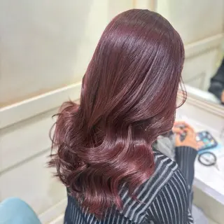 ミディアム カラー 🩷 レナ 🩷のヘアスタイル