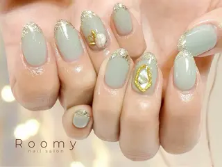 ネイル nail salon Roomy 竹ノ塚所属・nail salon Roomy 竹ノ塚のネイルデザイン