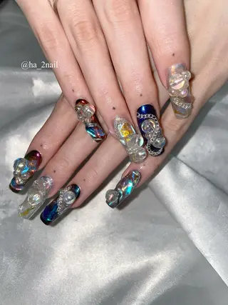 ネイル NAIL and EYELASH ALPHA.所属・ALPHA. 姫繇のネイルデザイン