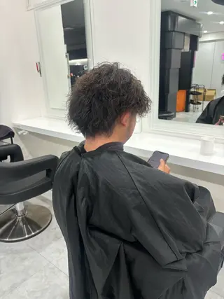 メンズ 渋谷🥇透明感カラー 特化美容師のヘアスタイル