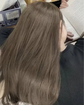 セミロング カラー 表参道/髪質改善・ 透明感 colorのヘアスタイル