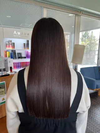 ロング 長南 やよいのヘアスタイル