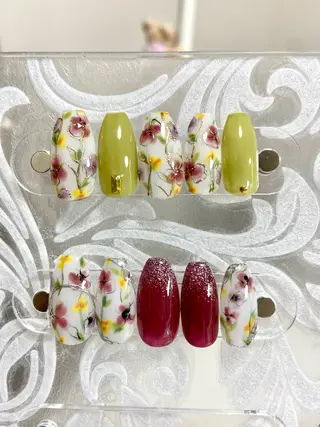 ネイル ﾈｲﾙｻﾛﾝ Bellefleurのネイルデザイン