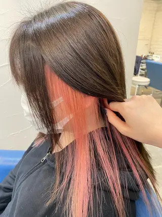 ミディアム カラー uros.所属・メンズパーマ/ エクステ🌞セナのヘアスタイル