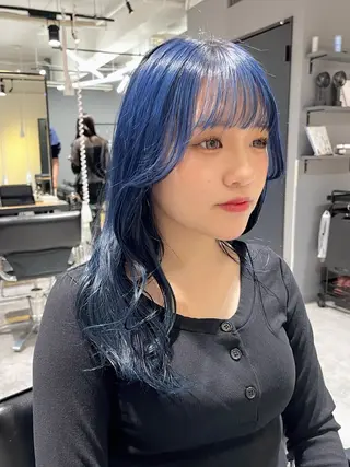 ロング カラー GIEN 末吉 海斗のヘアスタイル