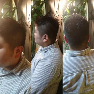 メンズ サンフラット所属・岡林 選のヘアスタイル