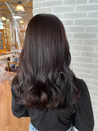 ミディアム little×PORTO三宮所属・🧡/艶髪/桑原 拓也/ショート/🧡のヘアスタイル