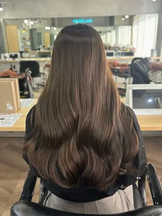 ロング カラー angelica難波 Hinaのヘアスタイル