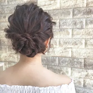 ヘアアレンジ yuki🌼 Hip's decoのヘアスタイル
