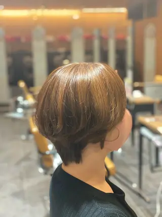 ショート 尾崎 優也のヘアスタイル
