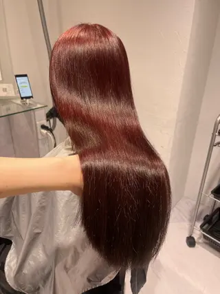 ロング 💗暖色カラー💗 ツヤ髪💗Mayaのヘアスタイル