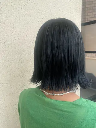 ミディアム カラー ブリーチカラーと、髪 質改善。HARUKAのヘアスタイル