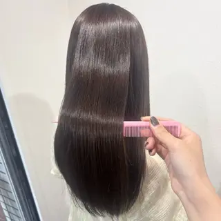 ロング カラー 髪質改善ストレート /暖色カラー🎀🪞のヘアスタイル