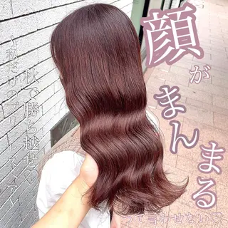 セミロング カラー 縮毛矯正/ 髪質改善/浅見拓哉のヘアスタイル