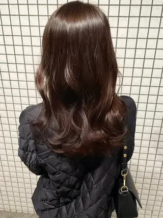セミロング カラー Large 都筑雅人のヘアスタイル