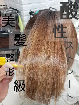 ミディアム 染野 匠のヘアスタイル
