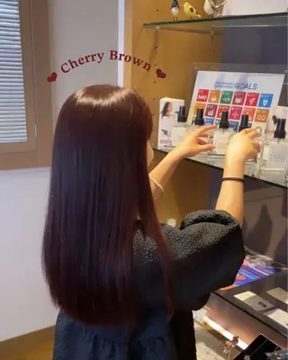 セミロング カラー KIOX所属・小森 有紗のヘアスタイル