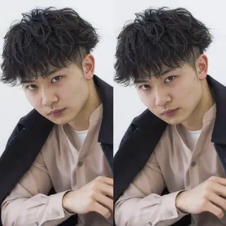 パーマ メンズ ✨弱酸性縮毛矯正✨ ✨髪質改善✨hiroのヘアスタイル