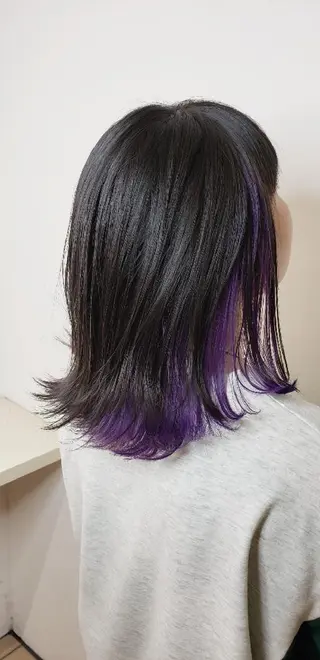 ミディアム カラー ヘアアレンジ 【髪質改善美容師】t occa茨木篠原健太のヘアスタイル