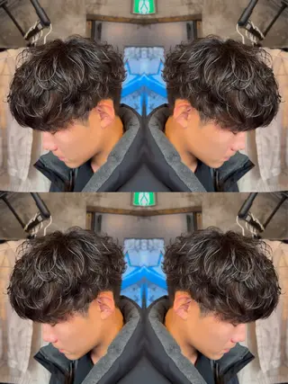 パーマ メンズ 🔥メンズ特化🔥メ ンズパーマ🔥カメイのヘアスタイル