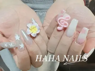 ネイル HAHA ネイルサロンのネイルデザイン