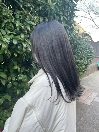 ミディアム カラー 👑派手髪/カット 👑ANRYのヘアスタイル