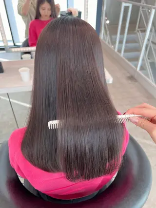 ロング 🌷透明感カラー🌷 内田零菜のヘアスタイル