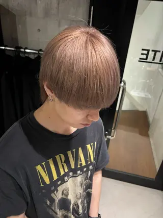 カラー メンズ _white【京橋店】所属・_WHITE / KENTOのヘアスタイル