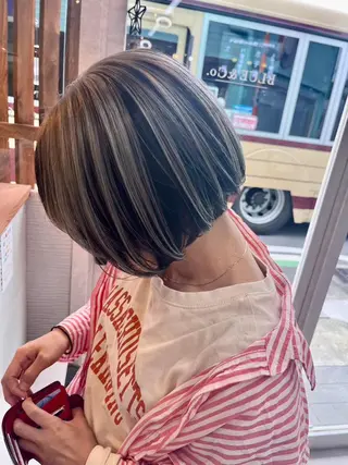 ショート カラー カットモデル募集中 🐱亀島 夏未のヘアスタイル