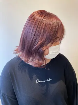 ショート カラー 💎巻ける縮毛矯正/ 艶髪💎石渕智也のヘアスタイル