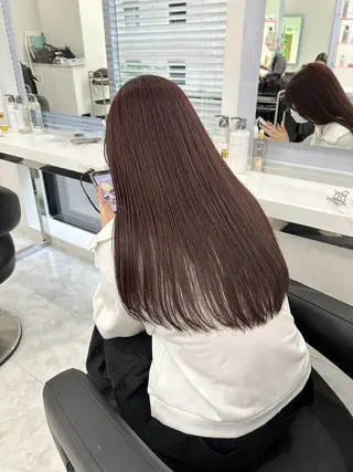 カラー *🤍モデル募集 艶カラー🤍のヘアスタイル
