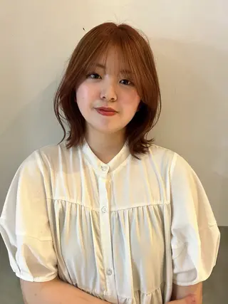 ミディアム やまだ とものヘアスタイル