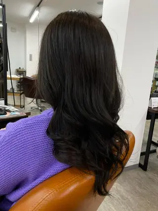 ロング カラー 🐶横山 楓真🐶 Recharme新保のヘアスタイル