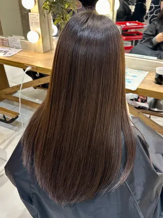 セミロング 本厚木｜縮毛矯正/ 酸性スト専門サロンのヘアスタイル