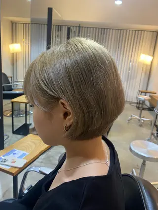 ショート ココカラヘアー所属・福島 優夢のヘアスタイル