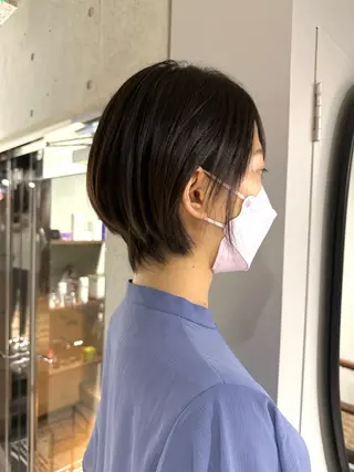 ショート Leverage New York所属・小滝 楓のヘアスタイル