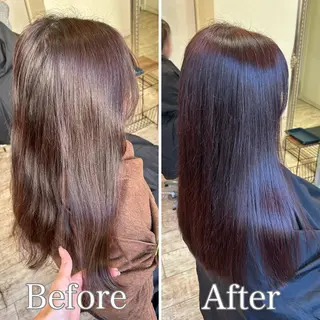 ロング 【艶ヘア】 どうまえのヘアスタイル