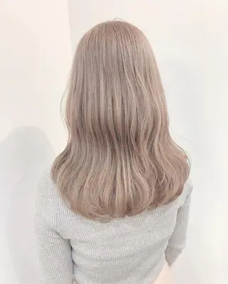 ロング カラー Lolonois梅田 スタッフのヘアスタイル