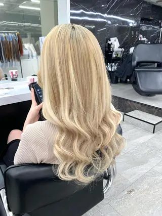 ロング カラー とも🏆プルエクステ /髪質改善🏆渋谷のヘアスタイル