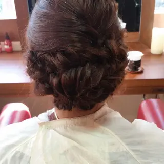 ヘアアレンジ 💎✨艶髪美髪✨💎 Alushe心斎橋店のヘアスタイル