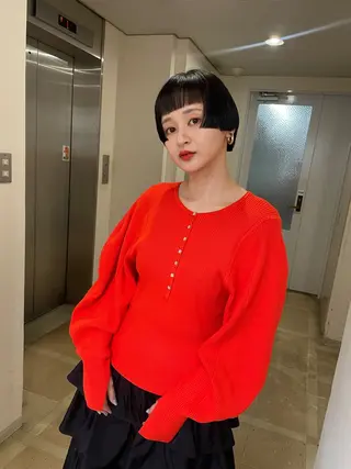 ショート ショート/ボブ専門 宮脇美奈/南船場のヘアスタイル