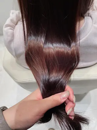 カラー k-twoあべのキューズモール店所属・♡ktwoかな /透明感カラーのヘアスタイル