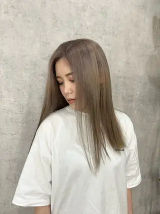 ロング カラー happis 英賀保店所属・高岡 祐果のヘアスタイル