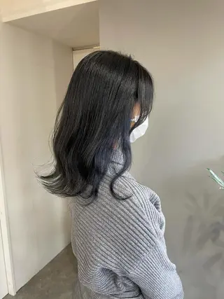 セミロング soyon心斎橋所属・♡透明感/艶カラー/ M a I ♡のヘアスタイル