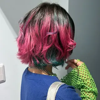 カラー Kurumi Nakayamaのヘアスタイル
