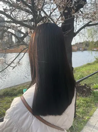 ロング かりん髪質改善 /メンズカットのヘアスタイル