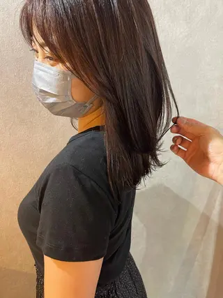 ミディアム カラー モテ髪支持率NO.1 KENJIROのヘアスタイル